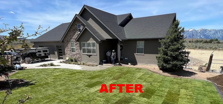 The Transformation Is Breathtaking - Your Property Becomes A Thing of Beauty - Call Us Today Home Lawn Care Home Lawn Care